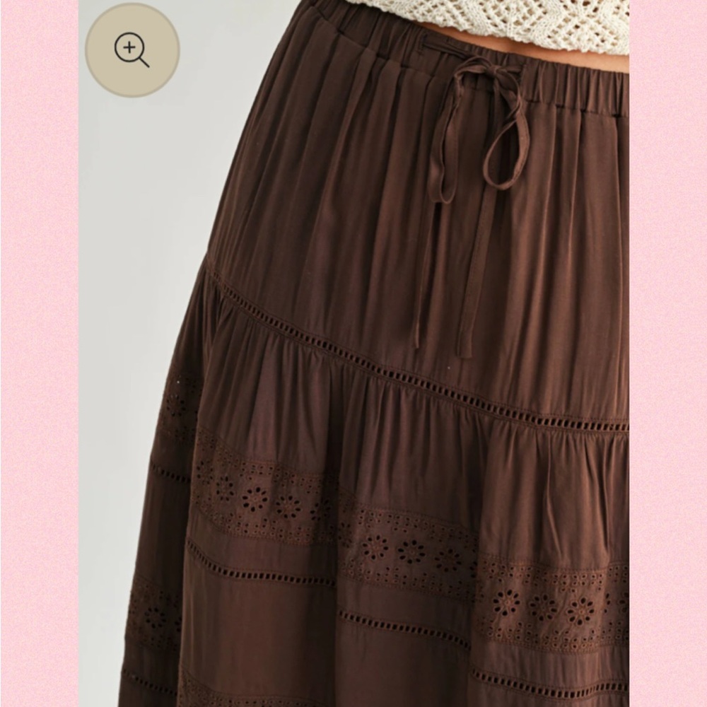 💖Boho Breeze Tiered Maxi Skirt💖 - Picture 14 of 16
